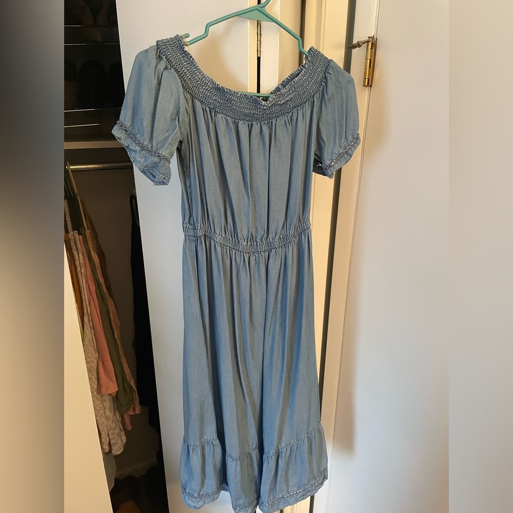 Denim like old navy dress size small